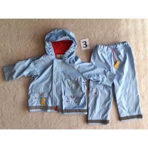 Kushies Splish Splash Rain Jacket & Pant set